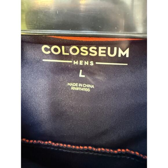 Colosseum Men’s Blue Dry Fit University of Illinois Polo Shirt Size L - Picture 3 of 4